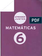 Aprender Juntos 6 Matematica