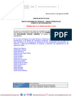 Circular DP #24/20 Nuevo Esquema de Trabajo - Areas Operativas Cómputo de Expedientes