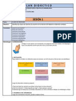 Plan Didáctico: Identificar Las Clases de Oraciones de Acuerdo Con La Intención Del Hablante en Diferentes Contextos