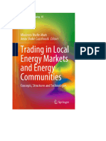 Trading in Local Energy Markets and Energy Communities Concepts