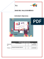 Universidad Del Valle de México Actividad 2. Ejercicios