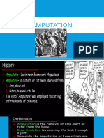 Amputation