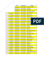 Jadwal Peserta