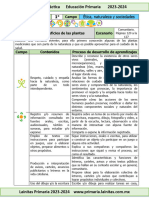 1er Grado Marzo - 01 Los Beneficios de Las Plantas (2023-2024)