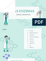 Presentación Trabajo de Química y Ciencia Ilustraciones Moléculas Verde Turquesa