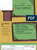 Filipino m1w4 Talumpati