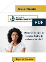 Aula - Tipos de Reunião