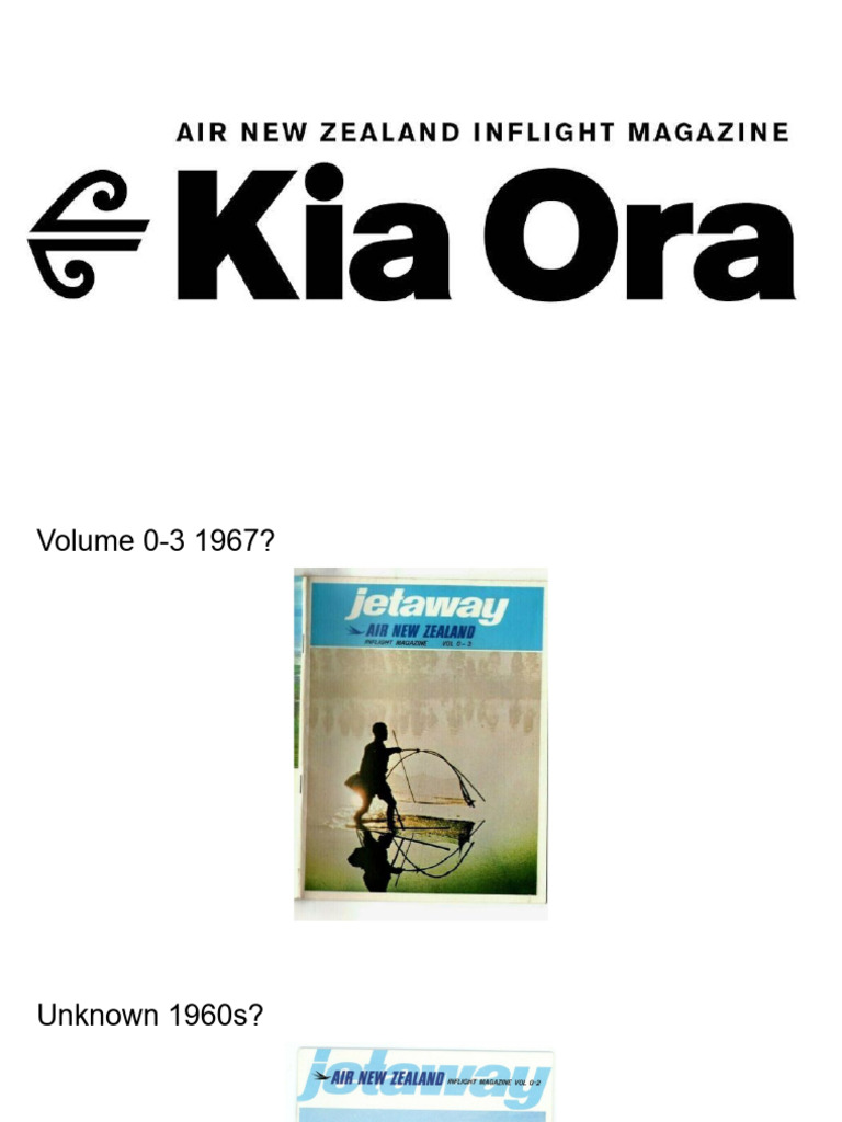 Air New Zealand Magazine Covers V1 PDF