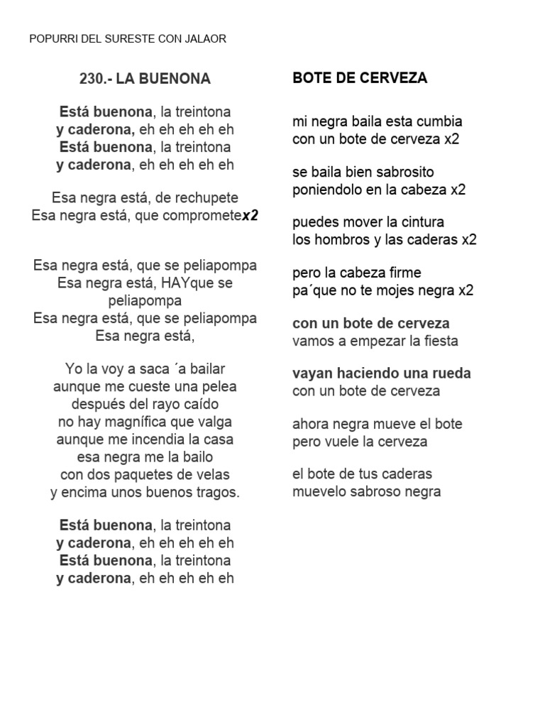 Pop del sureste jalaor pdf