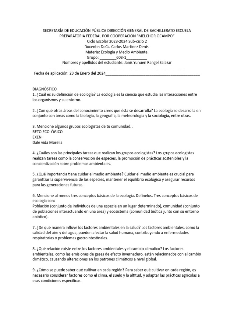 Copia de Ecología | PDF | Entorno natural | Ecología