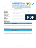 Formulir Pendaftaran PKD - XVIII