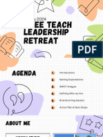Whee Teach Leadership Retreat