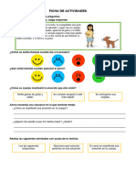 3° - Grado - Personal Social Ficha