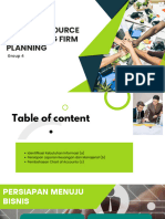 White and Green Modern Professional Human Resource Planning Presentation