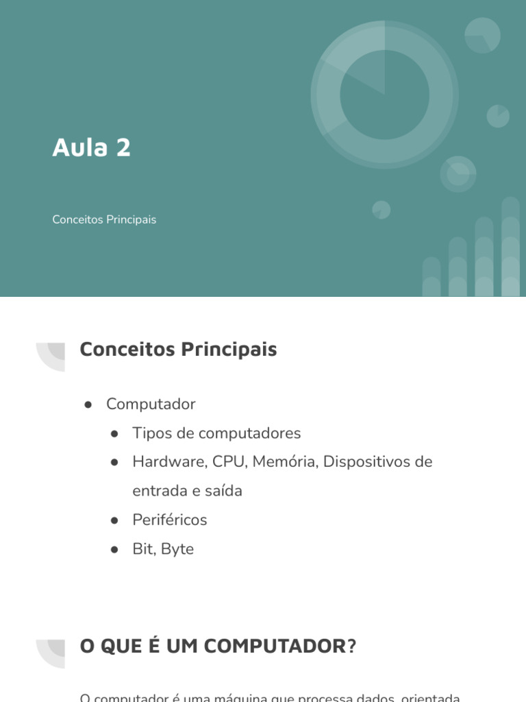 Aula 2 | PDF