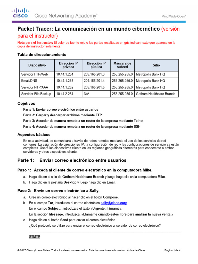 1 5 3 6 packet tracer communicating in a cyber world ilm pdf