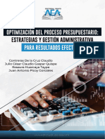 Optimización Del Proceso Presupuestario: Estrategias y Gestión Administrativa para Resultados Efectivos