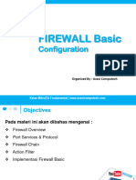 Lesson 5 - MikroTik Firewall Basic