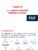 Chapitre II-Les Carbonylés (Les Aldéhydes Et Les Cétones)