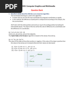 CGM Unit 2 Question Bank