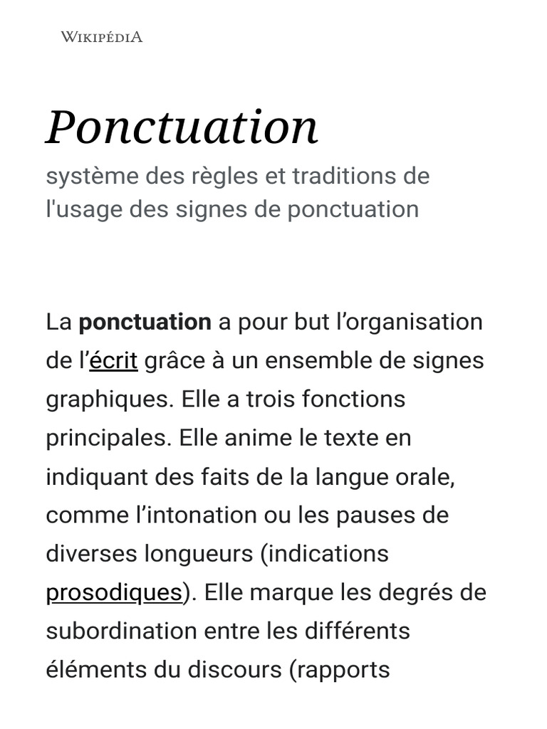 Règles et Histoire de la Ponctuation | PDF | Ponctuation | Guillemet