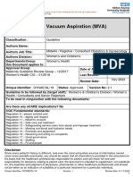 Manual Vacuum Aspiration MVA Response 7876