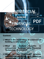 MAEd 514 Commercial Banking and Financial Technology