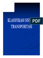 2 Klasifikasi Sistem Transportasi
