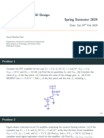 2024 Advanced VLSI Design MEL G623 Spring Semester 2024: Tutorial 06 Date: Sat 24 Feb 2024