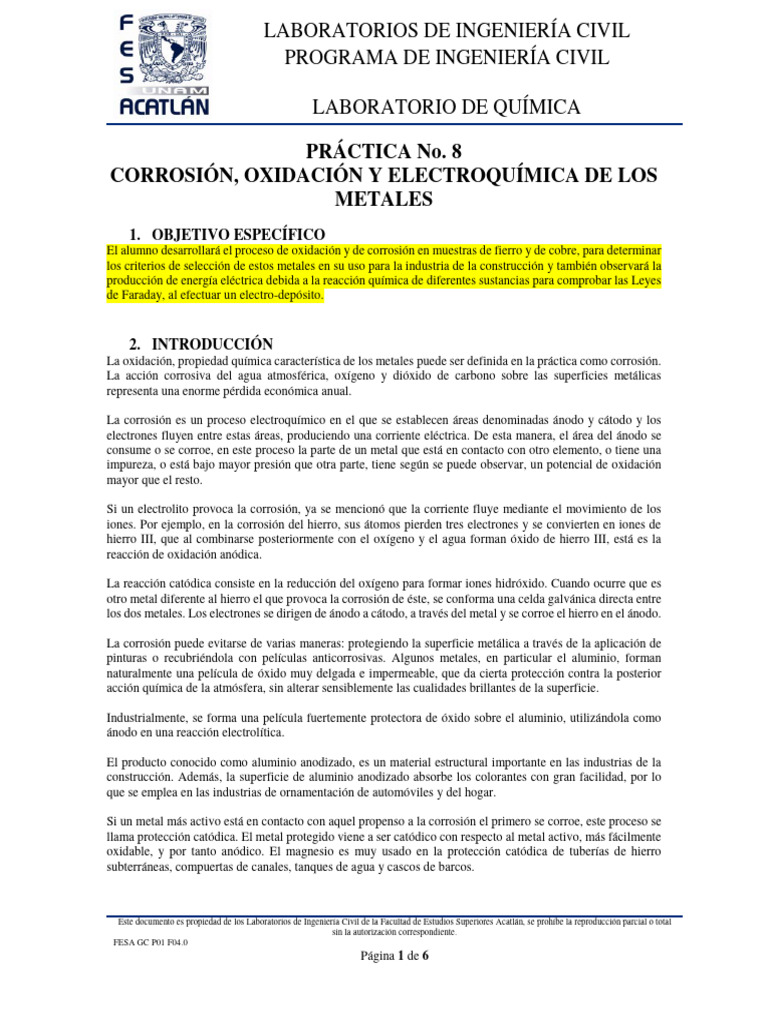 PRÁCTICA No 8 | PDF