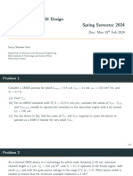 2024 Advanced VLSI Design MEL G623 Spring Semester 2024: Tutorial 04 Due: Mon 19 Feb 2024