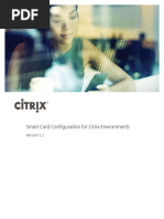 Smart Card Config Citrix Env