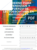 Cuaderno Lectoescritura