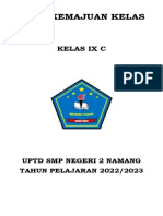 Cover Buku Kemajuan Kelas 2022