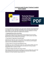Tutorial Belajar JavaScript Untuk Pemula