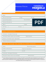 Ficha Cadastral PF