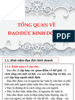 Chuong 1. Tong Quan Dao Duc Kinh Doanh