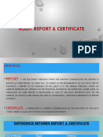 Unit-6 Audit Report-and-Certificate