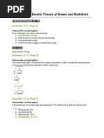 Chapter 3: Kinetic Theory of Gases and Radiation: Exercises (Pages 73 - 74)