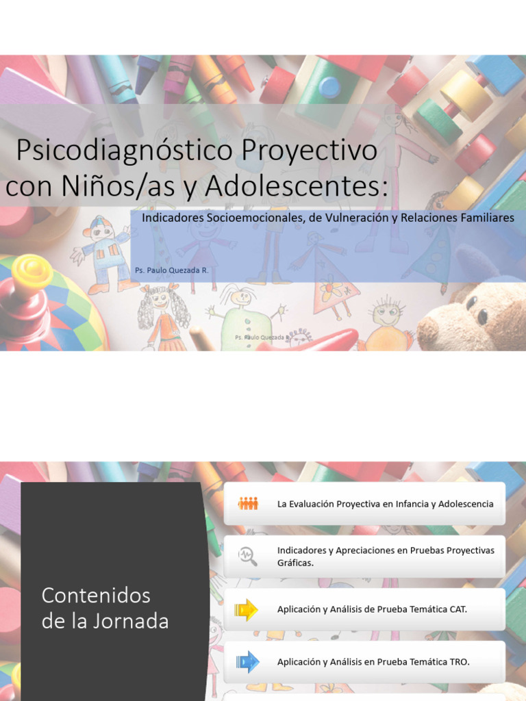 Psicodiagnóstico Proyectivo Con Niños Pdf Las Emociones Memoria