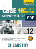 10 Years CBSE Champion Chapterwise-Topicwise - Chemistry-Class - 12 - MTG Editori