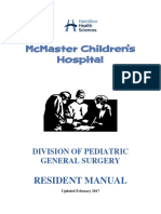 Pediatric Surgery Manual
