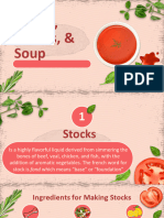 Stock Sauces Soups