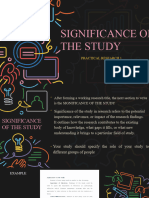 Significance of The Study