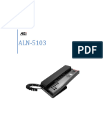 ALN-5103 Set Up Manual