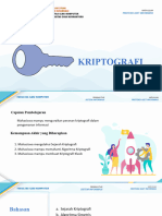 Topic 9 Kriptografi