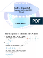 17 Step Response of A Parallel RLC Circuit