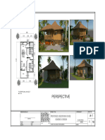 Perspective: Proposed 2 Bedroom House Scheme 3 Design