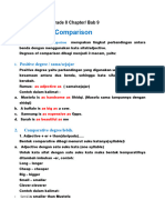 B ING 8 C9 Comperative Degree