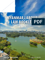 Myanmar Labour Law Booklet July 2023